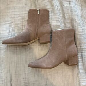 Brand New Marc Fisher Suede Ankle Boots